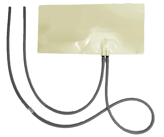Camera aria ad.-2 tubi separ. 95X55-M.4 - Grigio