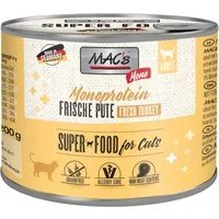 MAC's Cat Mono Sensitive 12 x 200 g Alimento umido per gatti - Tacchino