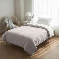 Trapuntino singolo microfibra Water washed crema sabbia