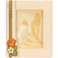 Portafoto in ceramica con fiori Country Bloom, grande