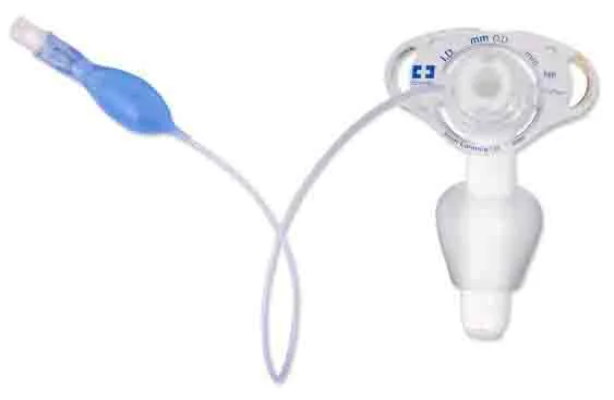 Shiley 10CN10R cannula tracheostomica con cannula interna, cuffiata, misura 10