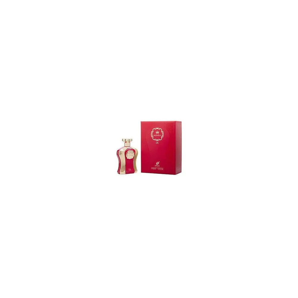 Afnan Highness IX Maroon 100 ml Unisex — Eau de Parfum – Arancione