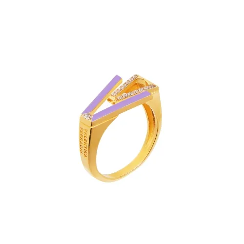 Anello Valentina Ferragni Studio Mia Lilac – Argento