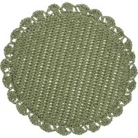 Tovaglietta decorativa 38 cm carta verde