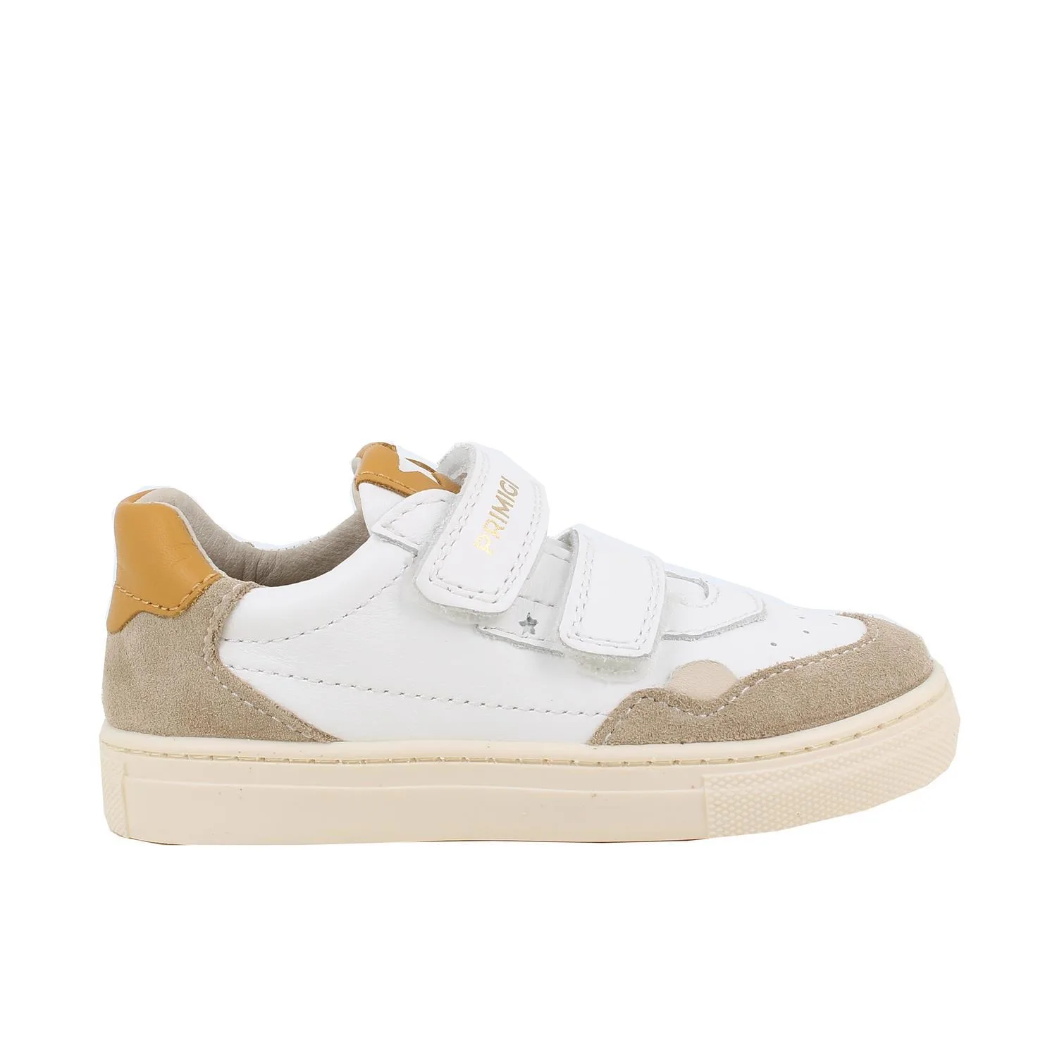 Primigi Sneakers da bambino bianco con strap, Taglia 25