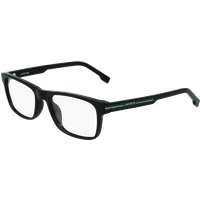 Lacoste Uomo Lacoste L2886 001 Montature da vista Bio-iniettato Nero  Squadrata Normale Fotocromatiche