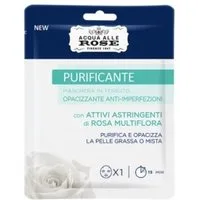 Acqua Alle Rose Purificante Maschera In Tessuto Opaccizante Anti-Imperfezioni