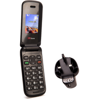 Returned Resale - TTfone TT140 - Black / with Mains Charger +£4.99 / No Sim Card – Nero