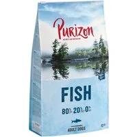 Multipack risparmio! 2 x 12 kg Purizon Crocchette senza cereali per cani - Adult Pesce