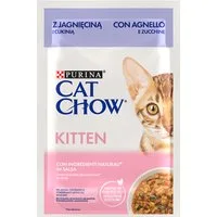 PURINA Cat Chow 26 x 85 g Alimento umido per gatti - Kitten Agnello e zucchine