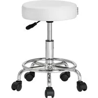 Rolkruk Hoogte Verstelbaar Wit 360° – 50x65x50cm