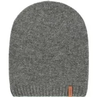Cappellino di lana forma classica grigio – Donna