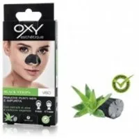 Oxy Black Line Black Strips 8 Cerottini Purificanti Per Naso E La Zona-T – Nero
