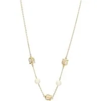 Collana con tulipani bianchi