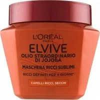 L'Oreal Paris Elvive Olio Strardinario Di Jojoba - Maschera Ricci Sublimi 300 Ml