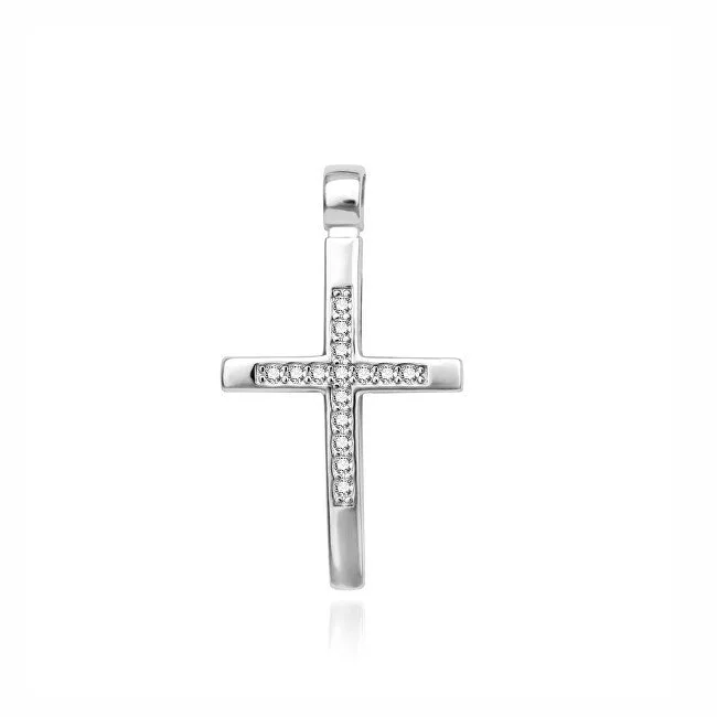 Agato Ciondolo croce argento AGH752 — Ciondolo