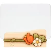 Portafoto in ceramica e vetro Country Bloom