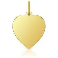 Colgante de plata 925 dorado grabable