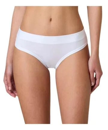 Slip donna con fascione in cotone modal elasticizzato Jadea 503 – Bianco