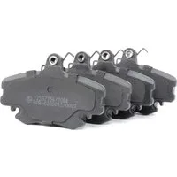 RIDEX Kit pastiglie freno Assale anteriore 402B1282 Kit pastiglie freno, freno a disco,Pastiglie freni RENAULT,PEUGEOT,DACIA