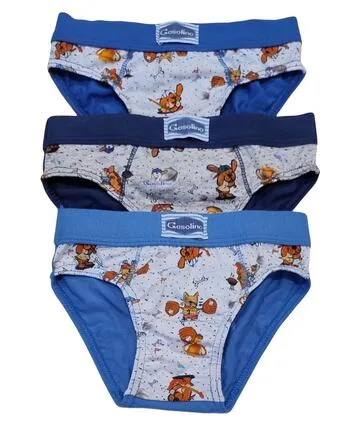 Slip bambino in cotone elasticizzato Gasolino U3853 (1 CAPO) – 11 / 12 anni