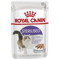 Royal Canin 24 x 85 g Alimento umido per gatti - Sterilised Mousse – Bambino
