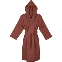 Accappatoio spugna S/M malva Check