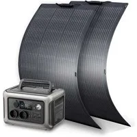 ALLPOWERS Generador Solar 600W (R600 + SF100 Panel Solar Flexible 100W ) - R600+ 2 * (SF100 Panel Solar 100W)