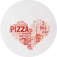 Piatto I love Pizza per pizza, 33 cm