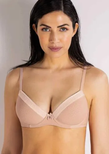 Balconcino imbottito in micro operata e pizzo SieLei Darling 1882 – Donna