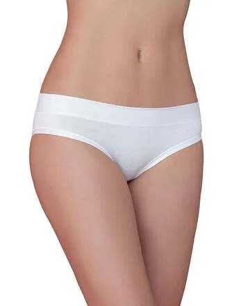 BOXERINO DONNA FASCIA ALTA IN COTONE ELASTICIZZATO LOVELY GIRL 3679 – Bianco
