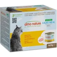 Almo Nature HFC Natural Light 4 x 50 g Alimento umido per gatti - Filetto di Pollo