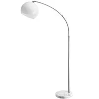 Vloerlamp RVS Marmer Kunststof 190-200cm Retro Design – 30x210x30cm