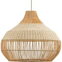 Beatrice Rattan Pendant Light – Marrone · S