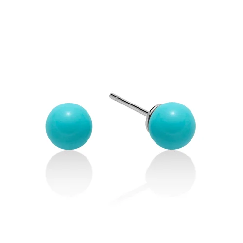 Orecchini Donna Miluna Corallo Turchese PER2408 – Argento
