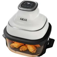 Friggitrice ad aria digitale 4,2 L 1500 W bianca Akai
