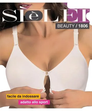 Reggiseno aperto davanti in microfibra SieLei Beauty 1806 – Donna