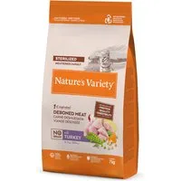 Nature's Variety Original No Grain Sterlised Adult Tacchino Crocchette per gatto - 7 kg
