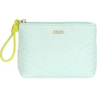 Trousse matelassé, verde acqua
