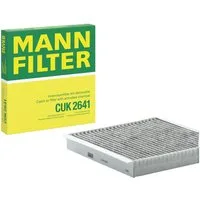 MANN-FILTER Filtro abitacolo Filtro al carbone attivo CUK 2641 Filtro, aria abitacolo,Filtro antipolline AUDI,BENTLEY,A6 Avant (4G5, 4GD, C7)