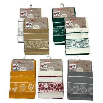 SET 3 STROFINACCI DA CUCINA DI COTONE ADRA KUVEE HOME 
