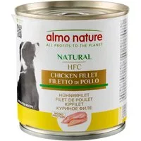 Almo Nature 24 x 280 / 290 g Alimento umido per cane - Filetto di Pollo (280 g)
