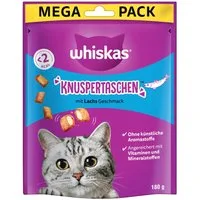 Whiskas Temptations - Set %: 4 x 180 g Salmone