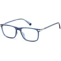 Polaroid Uomo Polaroid PLD D458/G PJP Montature da vista Plastica Blu  Squadrata