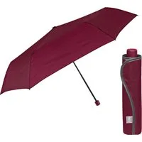 Ombrello Extra Slim in Tonalità Scura – Bordeaux