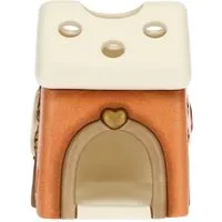 Tealight casetta marrone Regali d'inverno
