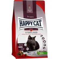 Happy Cat Sterilised Adult Manzo delle Prealpi - Set %: 2 x 10 kg – Bambino