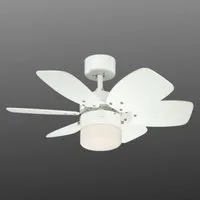 Westinghouse Ventilador de techo Flora Royale con iluminación