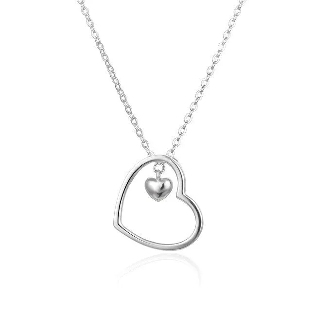 Agato Collana argento cuore AGS1572/47 — Collana – Donna