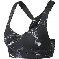 ADIDAS bra donna high print bianco XS A-B
